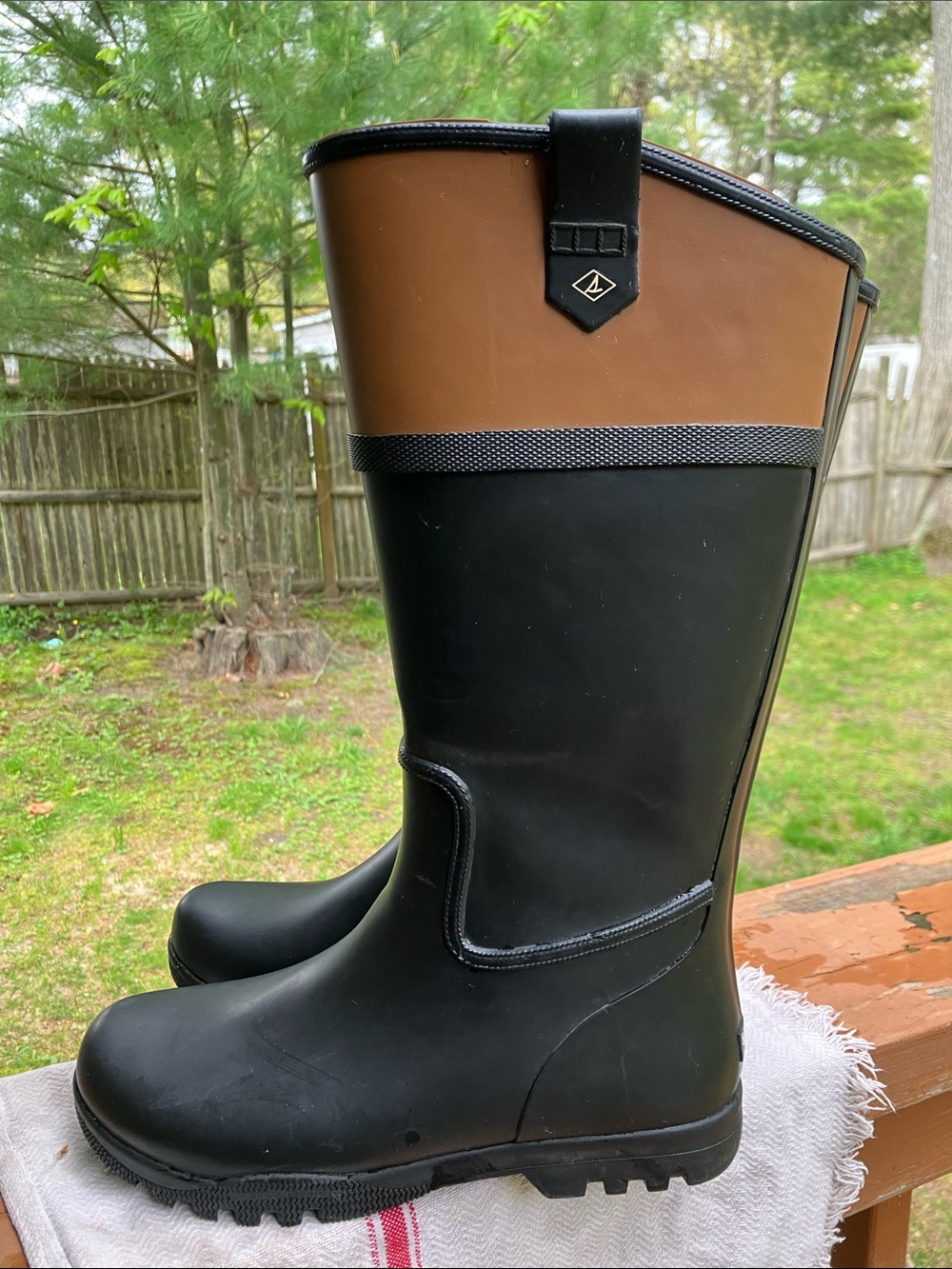 Sperry Wide-calf Rain Boots